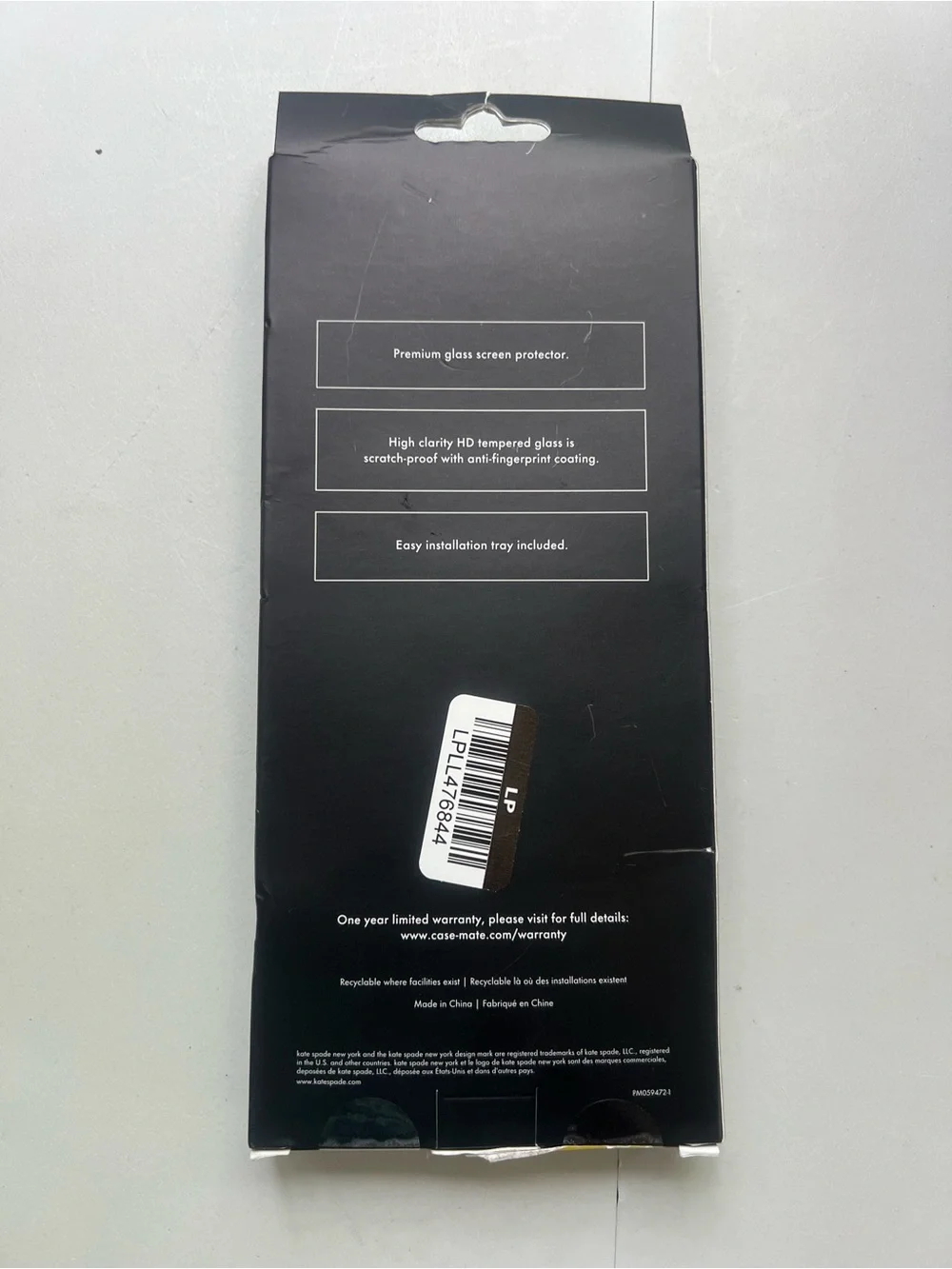 kate spade Premium Glass Screen Protector for iPhone 17 Pro